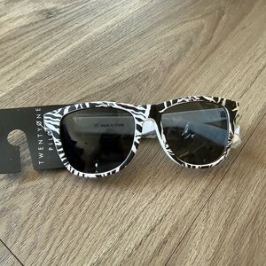 Twenty One Pilots White Black Zebra Sunglasses